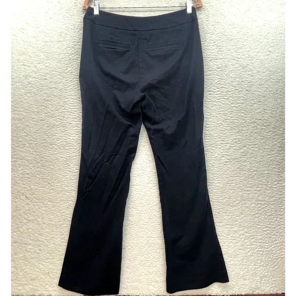Cabi Pants Womens 6 Blue Mariner Trouser Dress Nautical Buttons Boot Cut Preppy - Picture 2 of 12